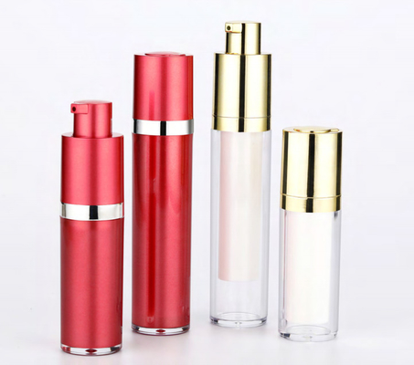Plastik PP Boş Kozmetik Havadan Yoksun Pompa Losyon Serum Şişe 10ml 15ml