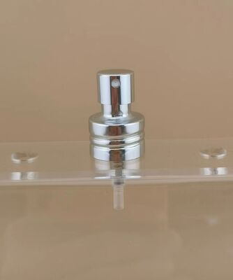 Kişiselleştirilmiş Gümüş Alüminyum Düğme Parfüm için ince Crimp Sprayer vida