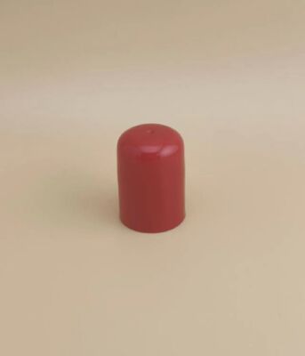 Cilt Bakım Şişeleri için Güzel Tasarımlı Kırmızı Plastik Kapak