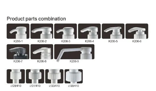 Losyon pompası K206-1 dağıtıcı