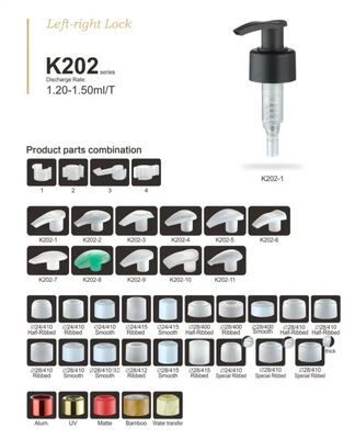 24/410 28/410 Şampuan için Plastik Dispenser El Yolculuk Şişesi Pompası K202-2