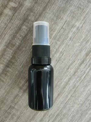 Siyah cam şişe ile 15ml 30ml 50ml 100ml Dönüştürme Kanıtı Sprayer Pompa