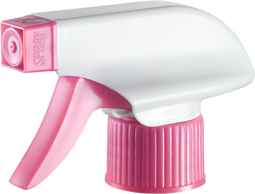 Beyaz/Pembe Renk 28mm 0.85cc Dozaj Tetik Pompalı Püskürtücü