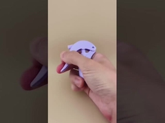 Şişeler ve kuaförler için hafif mor plastik mini tetikleyici püskürtücü K604-1