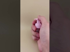 K201-9 Pembe losyon pompası viski kilitli ribbed ISO9001/ISO14001 cilt bakımı için sertifikalı