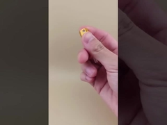 Parfüm için sarı alüminium düğme ince kırpma püskürtücüsü büyük ev K402-1