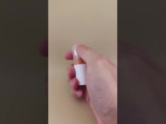 Kozmetik şişeleri için küçük nötr beyaz parfüm pompası püskürtücü 801