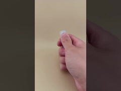 Dudak Kalemi için Şeffaf Tırtıklı Kapaklı Mavi Küçük Dudak Balmı Ambalajı