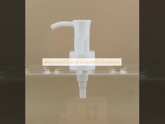 Beyaz losyon pompası deri bakımı için yağ pompası K209-2