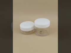 Vidali Şeffaf Plastik Krem Kavanozu, Vidalı Kapak ve Sertifikasyon