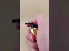 Kozmetik şişeleri için K702-1 baskılı siyah ve altın krem pompası