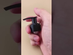 Cilt Bakım Şişeleri için Kum Siyah Losyon Pompası Vidalı Tırtıllı K201-9