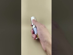 Parfüm ve krem için yeni tasarım mavi havasız pompa şişesi