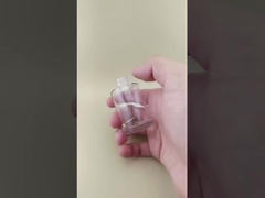 Yeni Tasarım Kademeli Değişim Şeffaf Pürüzsüz Cam Esans Şişesi