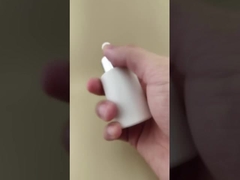 Yeni Tasarım Beyaz Mat Damlalıklı Şişe K-GBL30 Esans İçin