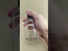 Hassas Tasarım Keskin Büyük Yumuşak Yuvarlak Cam Şişe İlaç için Özel Kapak