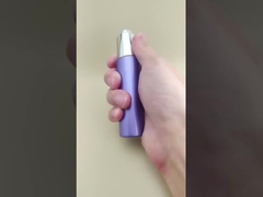 Hassas Tasarım Mor Pürüzsüz Yuvarlak Uzun Damlalıklı Şişe K-GBL30 Esans İçin