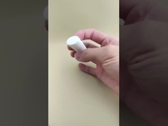 Beyaz Küçük Elips Yumuşak Dudak Balzamı Lipsticks için Paket