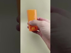 Dudak Kalemleri için Turuncu Pürüzsüz Dudak Balsamı Ambalajı