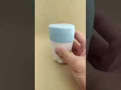 Dudak Kalemleri için Mavi Kapaklı Beyaz Büyük Pürüzsüz Dudak Balmı Ambalajı 2308