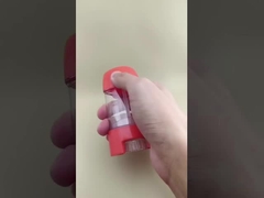 Kırmızı Kapaklı Dudak Kalemi için Şeffaf Pürüzsüz Dudak Balsamı Ambalajı 2316