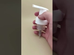 Şampuan Şişeleri İçin Zarif Tasarımlı Beyaz Plastik Köpük Pompa