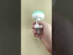 Güzel Tasarım Cyan Plastik Çiçek Şekilli Köpük Pompası Çocuk El Dezenfektan Şişeleri için