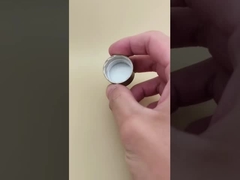 Ahşap Desenli Plastik Yuvarlak Pürüzsüz Kapak (Kozmetik Şişeler için)