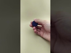 Cilt bakım şişeleri için ince tasarımlı koyu mavi plastik kapağı