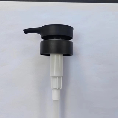 K206-10 Siyah Mat Vidalı Losyon Pompası Çok Amaçlı Yeniden Kullanılabilir 4CC Dökülmez