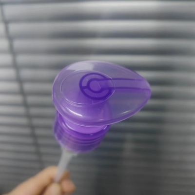 Şeffaf Mor Vücut Losyonu Pompalı Dökülmez 1,20 - 1,50ml/T