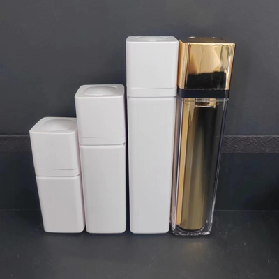 Krem 15ML / 30ML / 50ML İçin Havasız Dispenser Şişeleri Olarak Vidalı Kapak Tipi