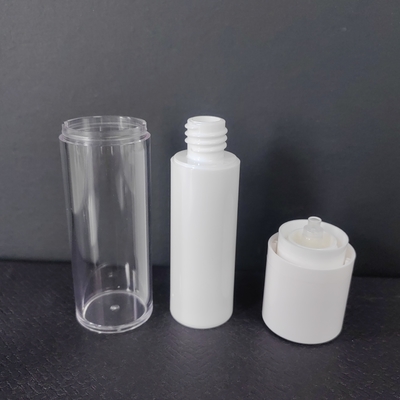 15ml 30ml 50ml Kapasite Havasız Pompa Şişesi ISO/SGS/FDA/CE Sertifikası