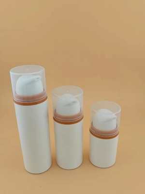 Plastik PP Boş 15ml 30ml 50ml Kozmetik Havasız Pompa Losyon Serum Şişesi