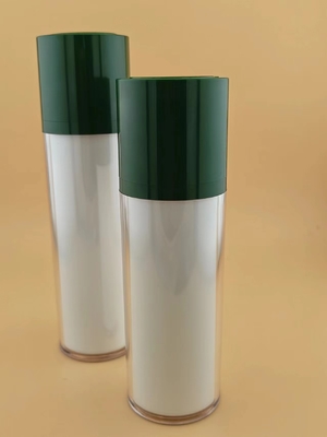80 ml 100 ml Essence Cream Airless Lotion Özellik için yuvarlak şişe