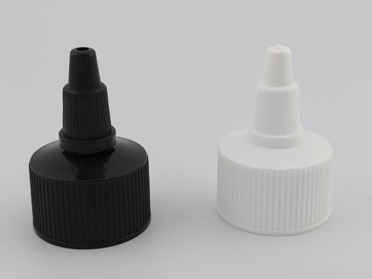 Özel Renkli Plastik Düzenle 24-410 Twist Top Cap Plastik Vuruşlu Şişe Kapağı