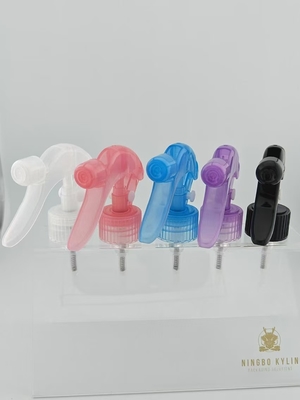 Renkli Güvenli Zehirli Olmayan Kokusuz Plastik Trigger Sparyer Temizlik İçin Sızıntı Önleme