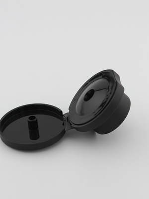 Siyah 24 mm Flip Kapak 24-410 Plastik Flip Top Kapak