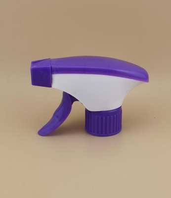 Çift Renkli Beyaz ve Mor Basit Trigger Sprayer K101-6 Kozmetik için
