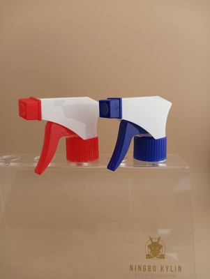 Trigger Sprayer Kozmetik 28mm 28/400 28/410 Dibli Mavi Beyaz Taşınabilir El Pompası Plastik Ağır Temizlik