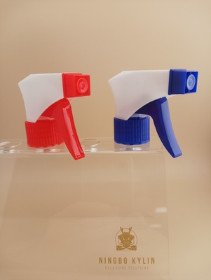 Trigger Sprayer Kozmetik 28mm 28/400 28/410 Dibli Mavi Beyaz Taşınabilir El Pompası Plastik Ağır Temizlik
