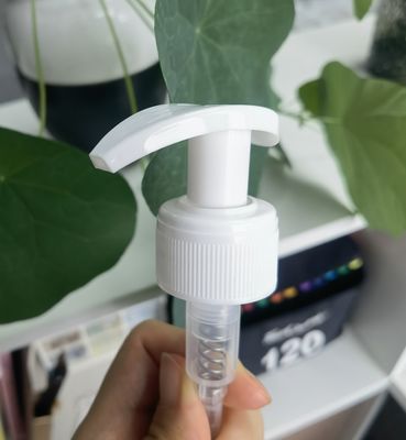 Losyon Pompası 316SS Yay Beyaz Gövde Losyon Dağıtıcı Pompa Boyun 24 / 28 Boşaltma Hızı K202-5