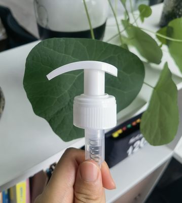 Losyon Pompası 316SS Yay Beyaz Gövde Losyon Dağıtıcı Pompa Boyun 24 / 28 Boşaltma Hızı K202-5