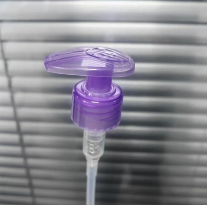 Şeffaf Mor Vücut Losyonu Dispenseri Pompa Dökülmez 1.20 - 1.50ml/T