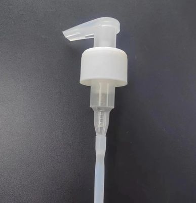 Yeşil Özel PP Malzeme Losyon dağıtıcı pompası sıvı sabun deri bakım losyonu için klip kilidi ile