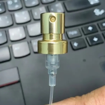 Fine Mist Parfüm Pompası 0,10 cc Alüminyum Gümüş