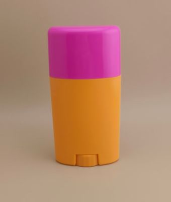 Turuncu Büyük Yumuşak Dudak Balsamı Lipsticks için pembe kapaklı paket 0802