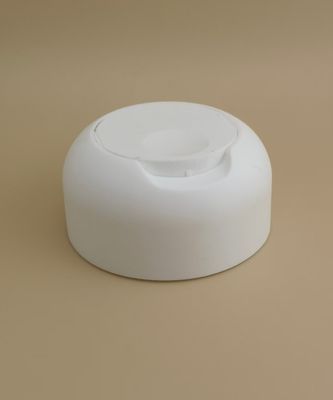 Şampuan Şişeleri İçin Beyaz Plastik Pürüzsüz Mat Basmalı Kapak