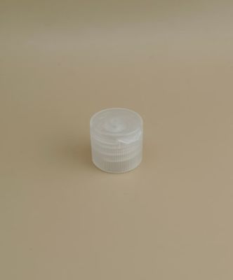 Küçük Şeffaf Yuvarlak Oluklu Plastik Kapak (Kozmetik Şişeler için)