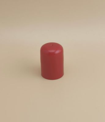 Cilt Bakım Şişeleri için Güzel Tasarımlı Kırmızı Plastik Kapak